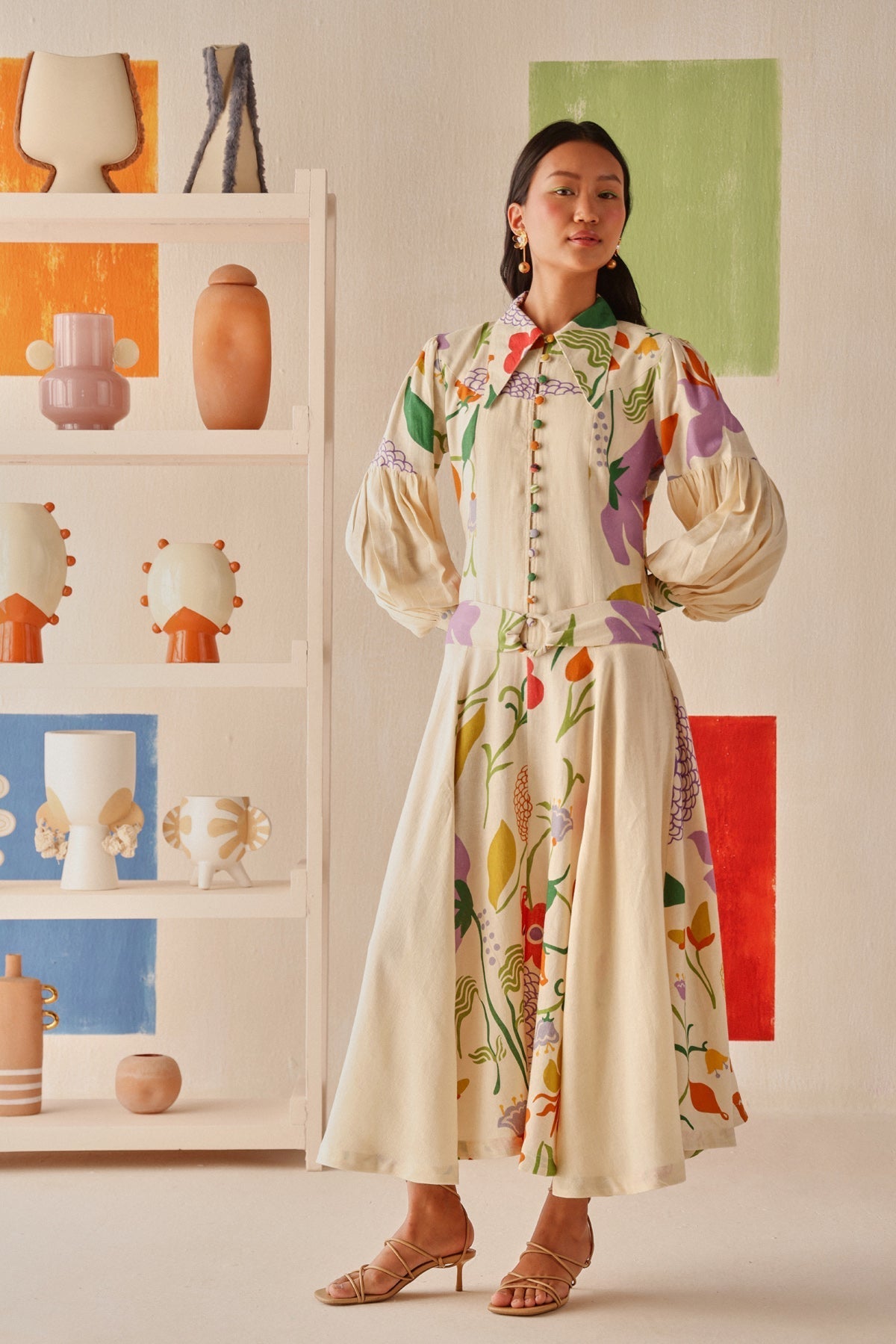 Jardin Dress - Sage By Mala