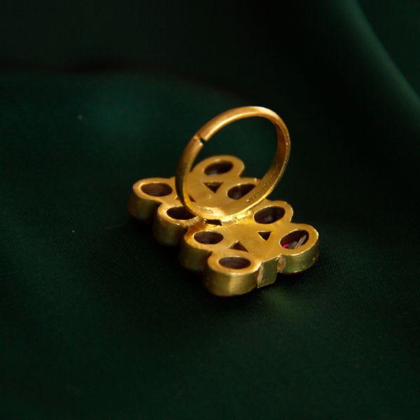 Kemp And Jadau RIng Rings - By Unniyarcha - Original Manufacturers of Silver Jewelry, Gold Plated Jewellery, Fashion Jewellery and Personalized Soul Bands and Personalized Jewelry