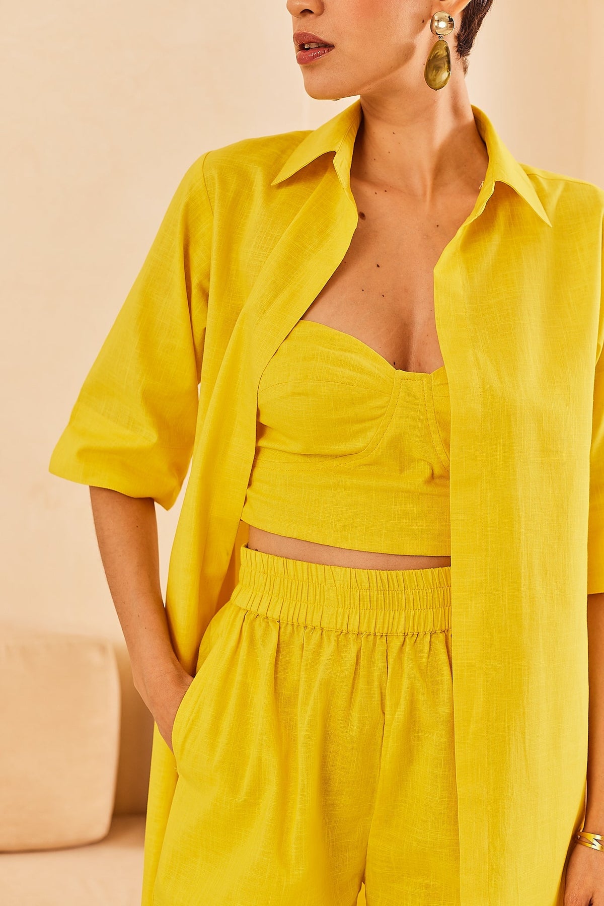 Lemon Zest Co-ord set - Sage By Mala