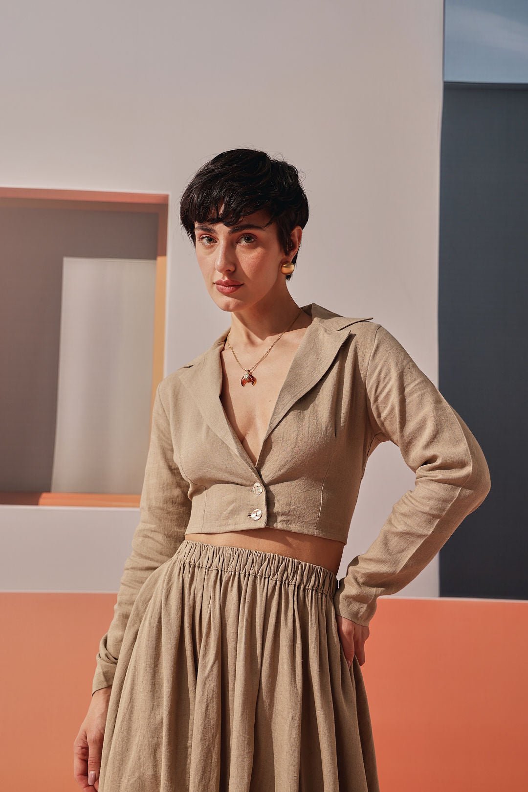 Liora Top - Sage By Mala