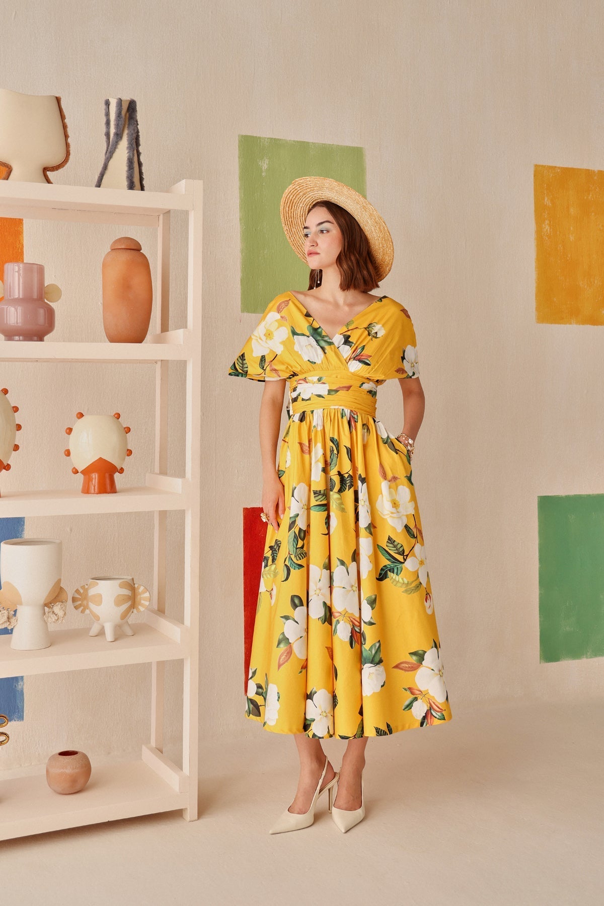 Magnolia Dress - Sage By Mala