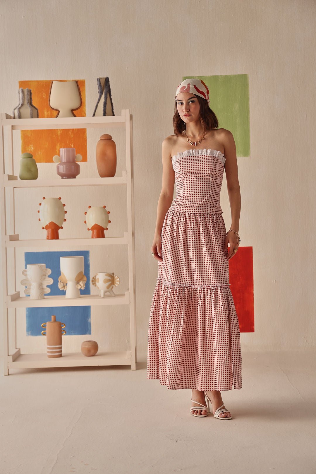 Mira Skirt - Sage By Mala