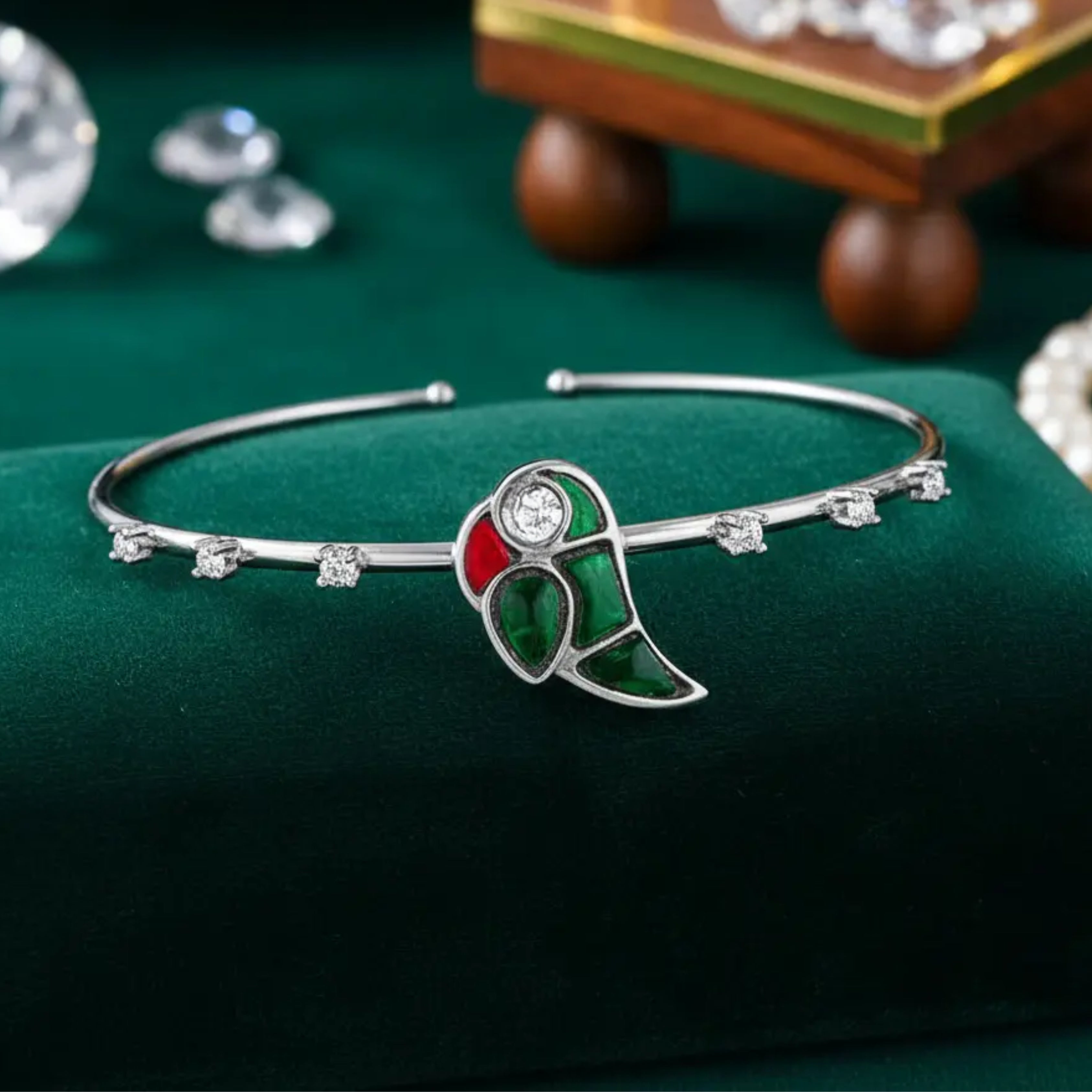 Mithu Silver Cuff