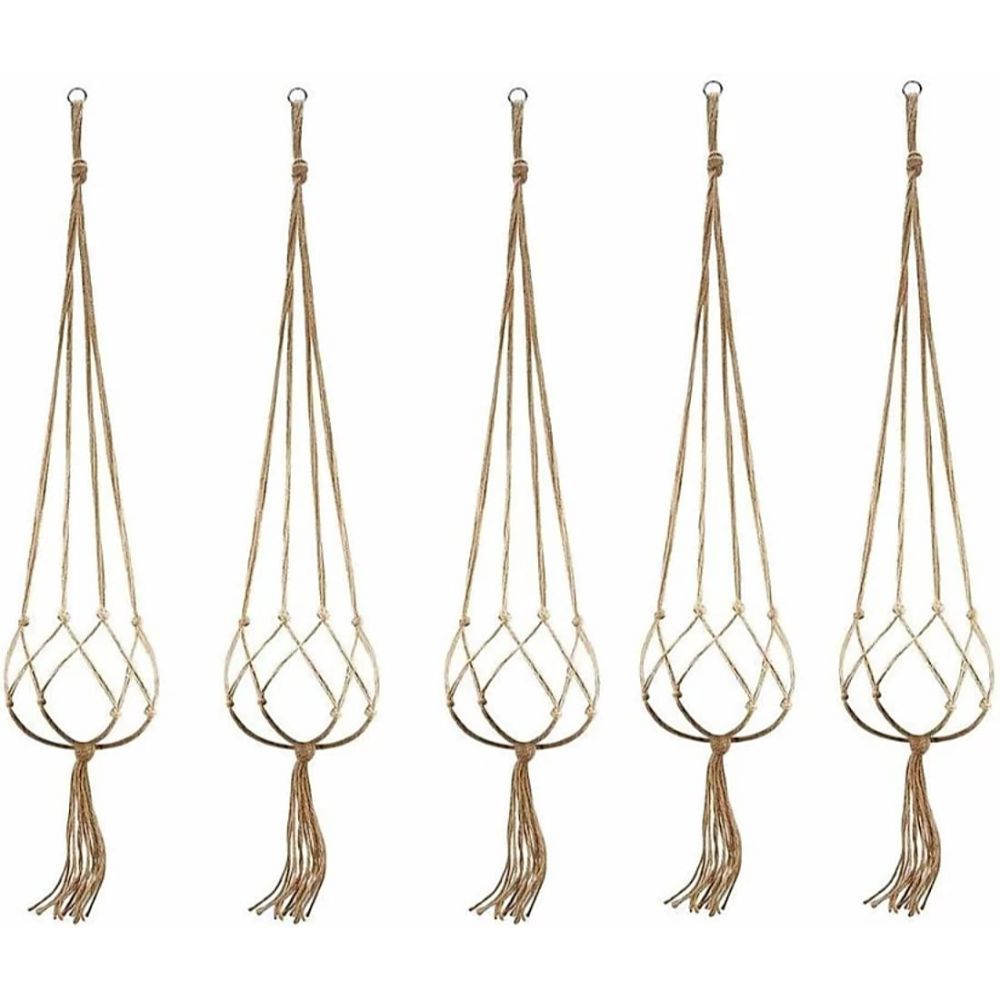 Jute Plant Hanger (Set of 5)
Size : 40" Long-Indiehaat