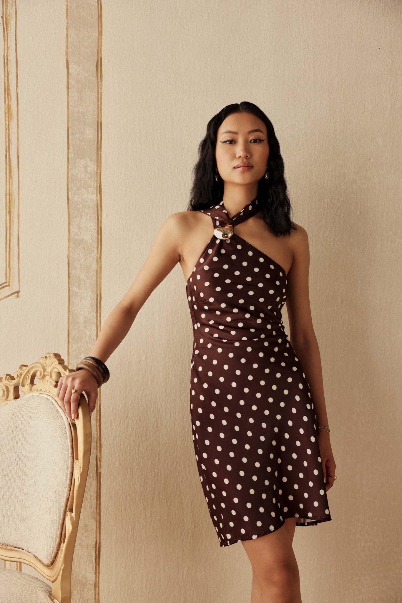 Pont Neuf Mini Dress - Sage By Mala