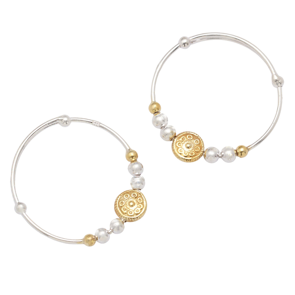 SILVER MINIMAL CHAKRA KADA