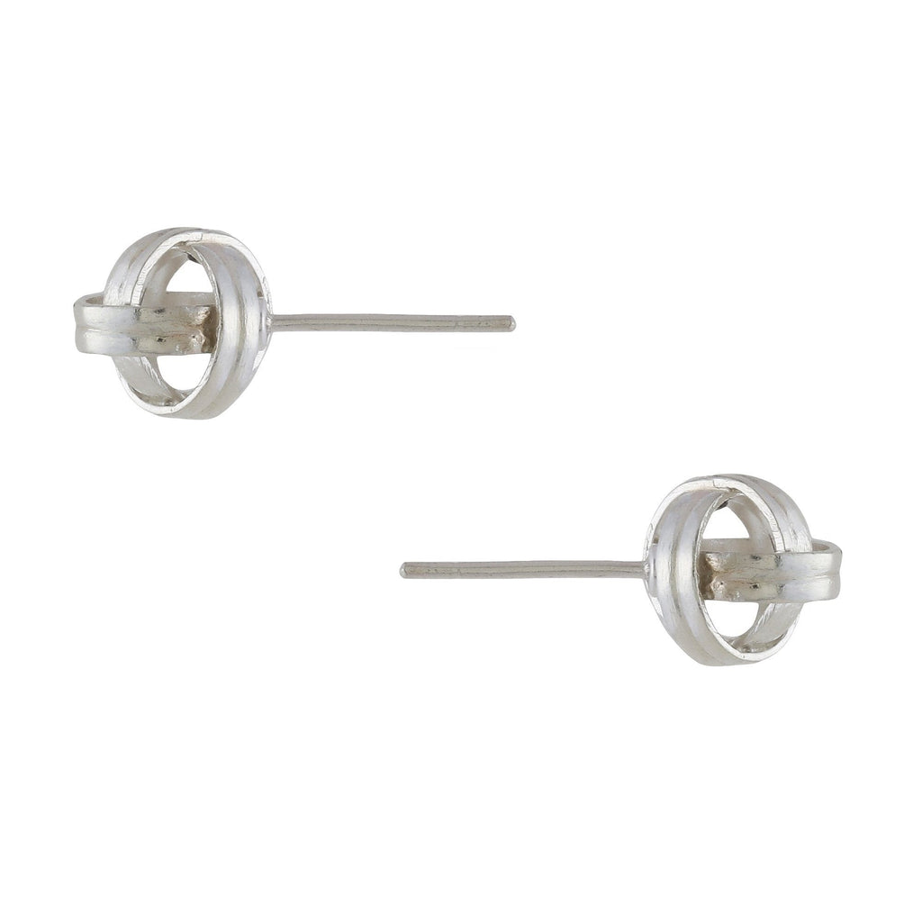 Silver Stud Earrings - By Unniyarcha - Original Manufacturers of Silver Jewelry, Gold Plated Jewellery, Fashion Jewellery and Personalized Soul Bands and Personalized Jewelry