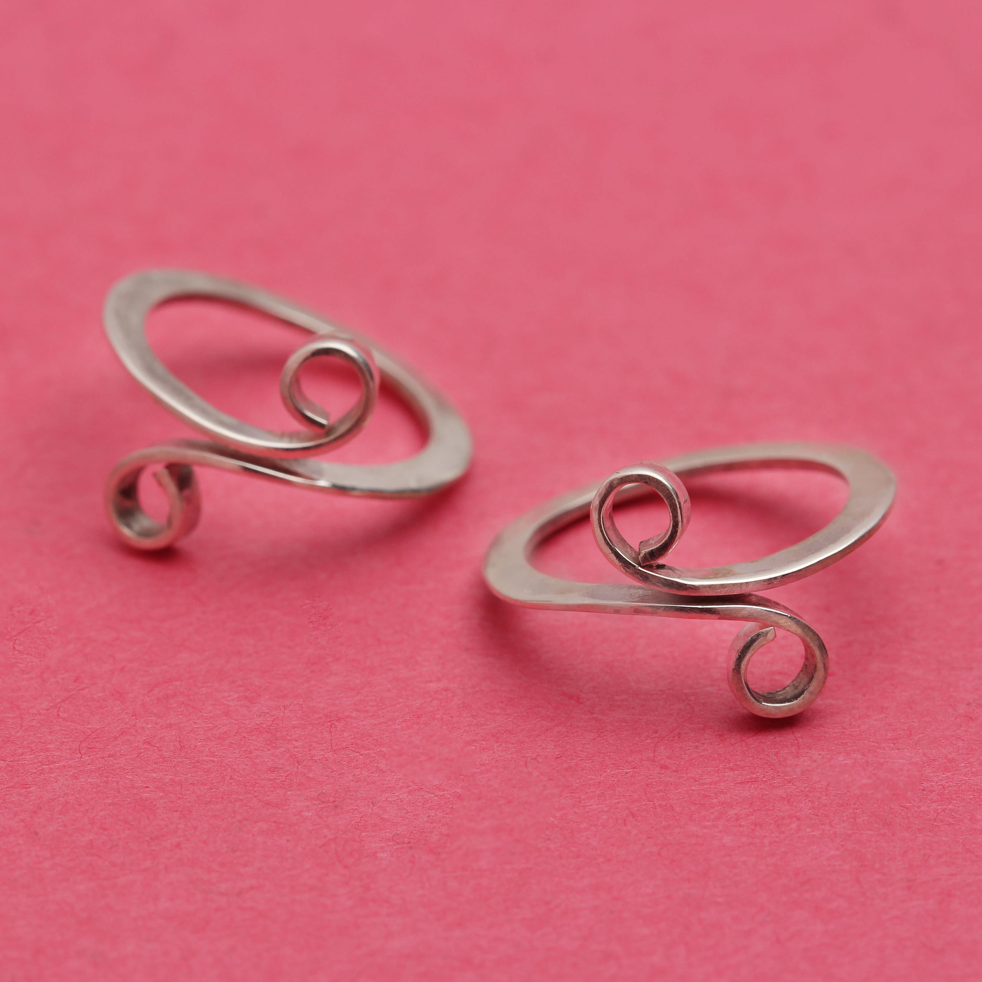 Simple Wired Sterling Silver Toe Ring (Pair) Toe Rings - By Unniyarcha - Original Manufacturers of Silver Jewelry, Gold Plated Jewellery, Fashion Jewellery and Personalized Soul Bands and Personalized Jewelry