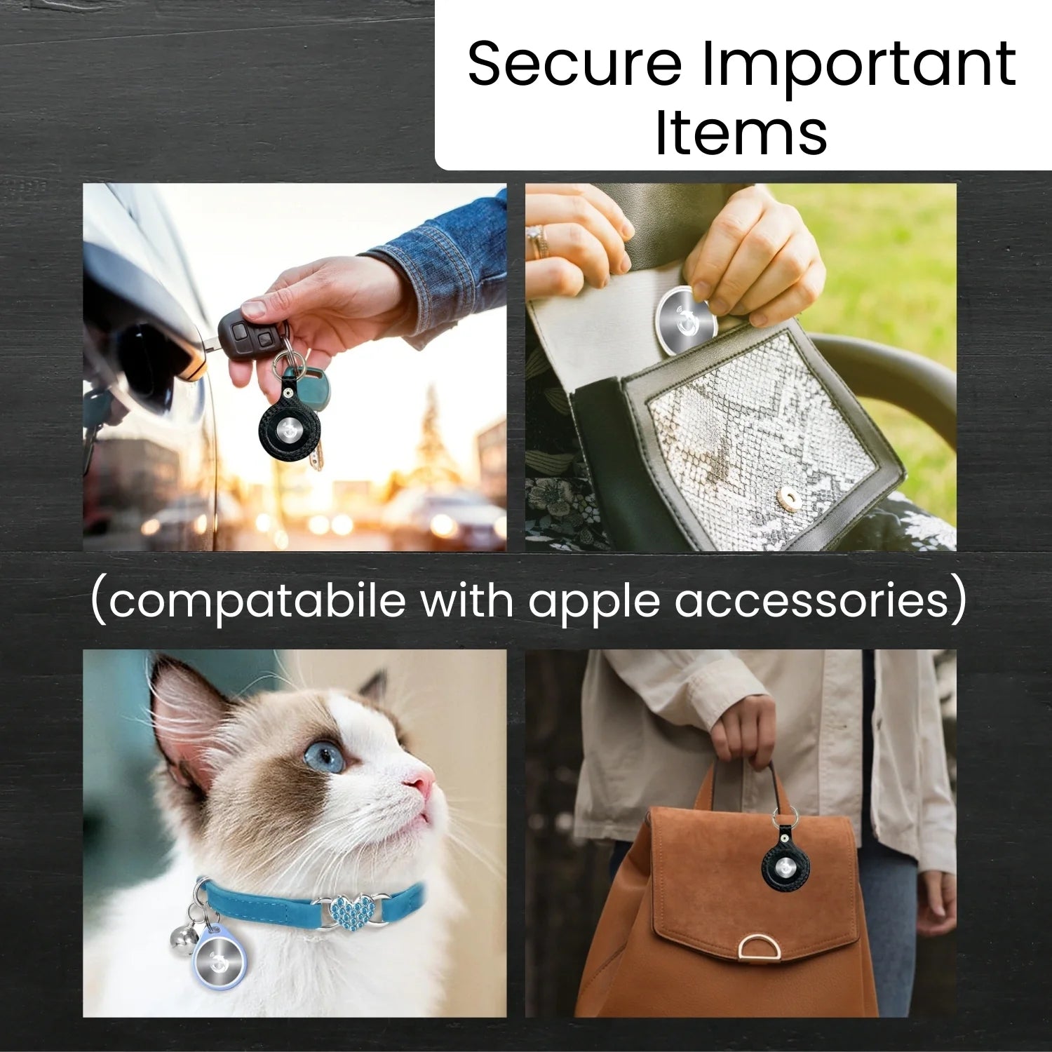 Dolphin Huthur smart tracker compatible with Apple Find My by tag8
