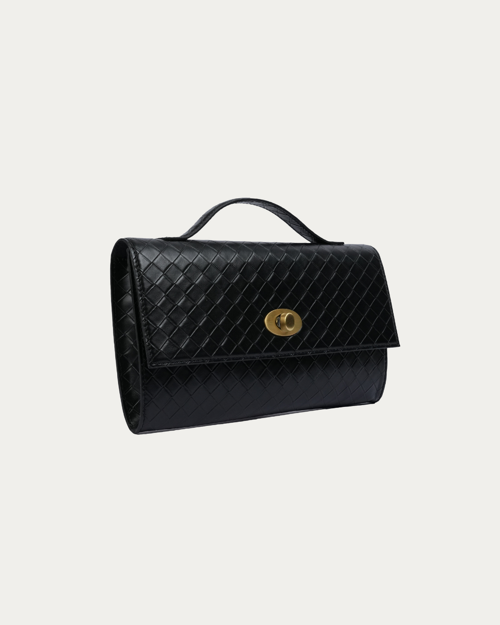 The Criss Black Color Clutch Bag