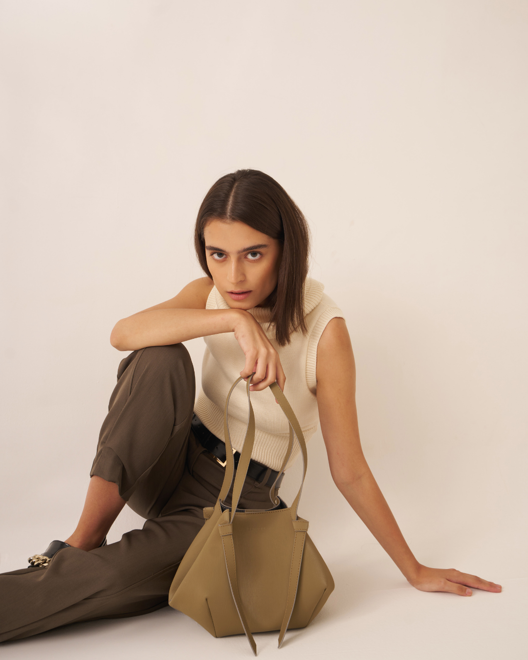 Tote Bag Gyoza Olive Color