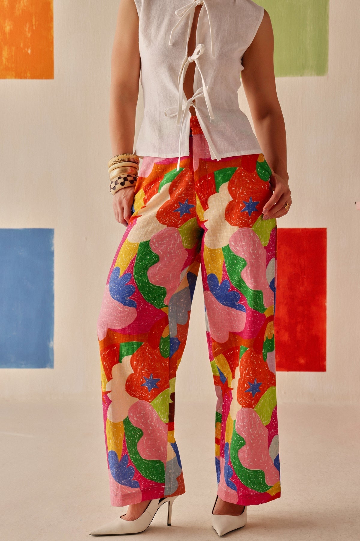 Zuri Trouser - Sage By Mala
